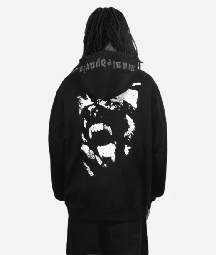 Wasted Hoodie Creep Noir