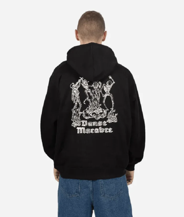 Wasted Hoodie Macabre Noir