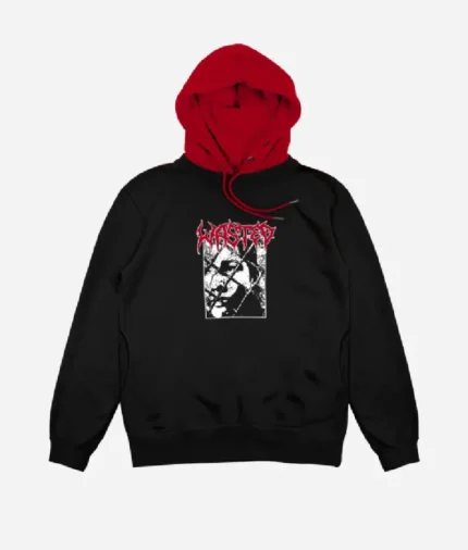 Wasted Hoodie Telly Wire Noir