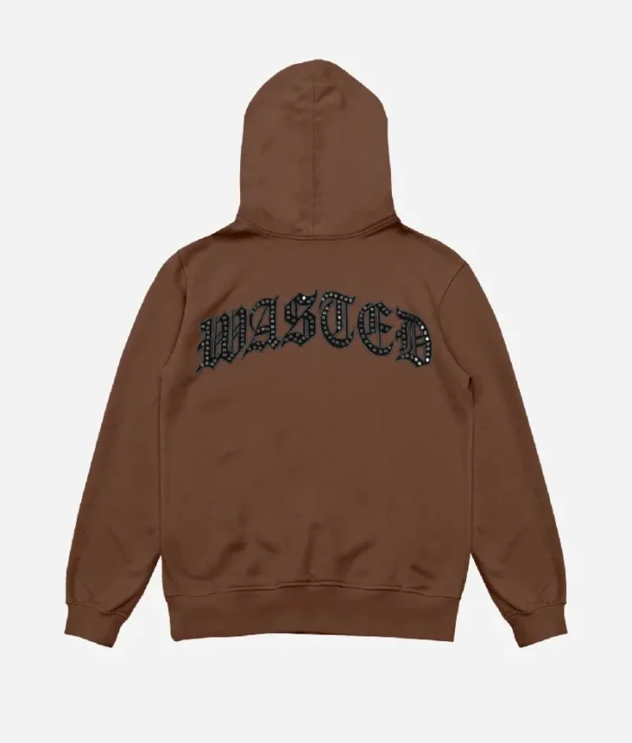 Wasted Hoodie Zip Iron Faith