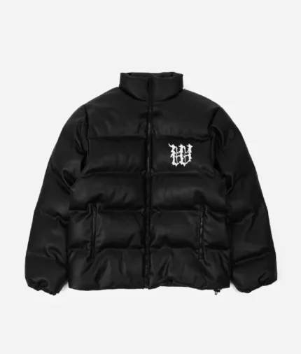 Wasted Puffer Veste Guardian Noir